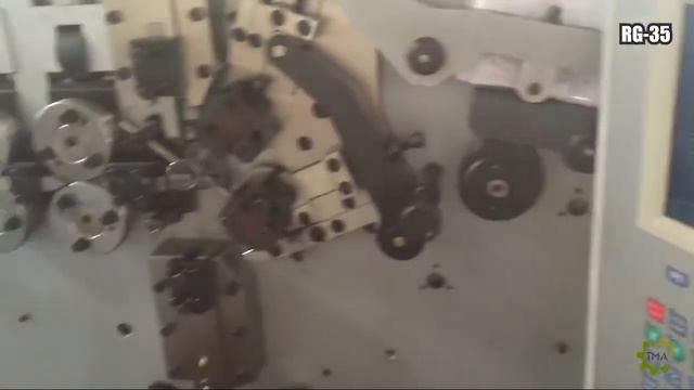 Пружинонавивочный станок с ЧПУ для производства гроверных шайб смотреть онлайн