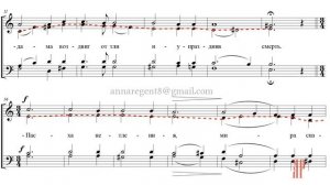 ПЛОТИЮ УСНУВ, Эксапостиларий Пасхи, муз. Ионафана - Альтовая партия