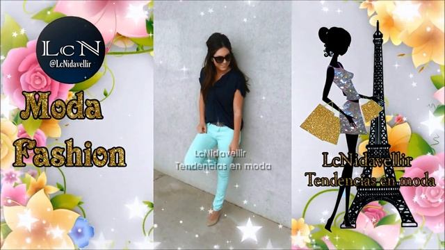 PANTALONES DE MODA 2021 – COMO COMBINAR PANTALONES DE COLORES DE MODA PARA MUJER смотреть онлайн