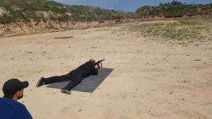 Стрельба из АКМС 7.62