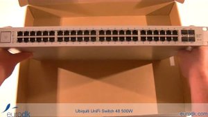 Ubiquiti UniFi Switch 48 500W (US-48-500W) QUICK UNBOXING & SPECIFICATIONS