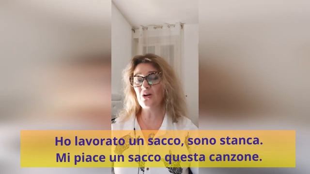 Un sacco_итальянские выражения