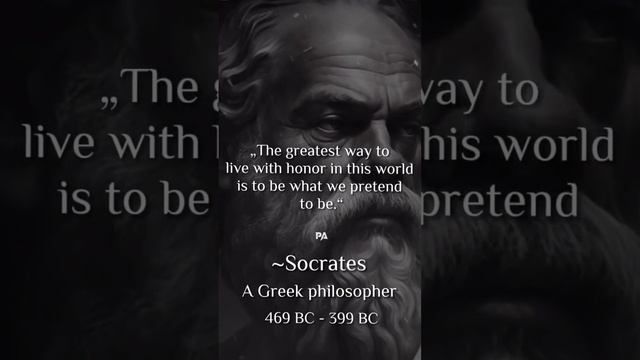 Quote of the Day.pt#129 by~Socrates||A Greek philosopher||469 BC - 399 BC||English Quote|| смотреть онлайн