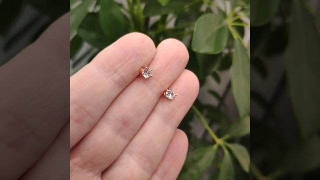 Серьги-гвоздики (диаметр 4 мм), мед. сплав, Fallon 16 BYN Доставка по  БЕЛАРУСИ смотреть онлайн