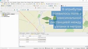 NextGIS Toolbox – Рассчитываем максимальную дистанцию между узлами полигонов