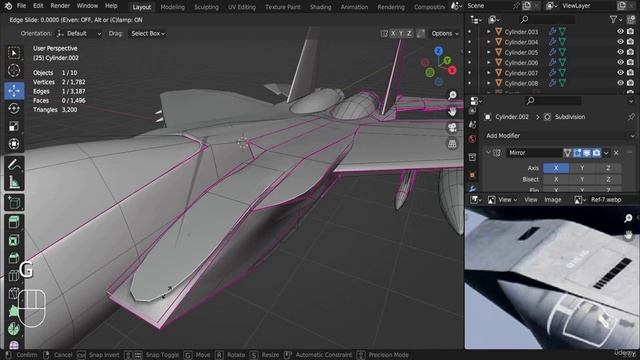 9. Adding Final Tweaking to F15 Jet