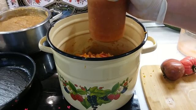 ФАСОЛЬ пикантная  с овощами на зиму по -Лодейнопольски . Великолепная закуска.