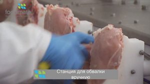 FOODMATE полуавтоматическая филетировка и шкуросъемка