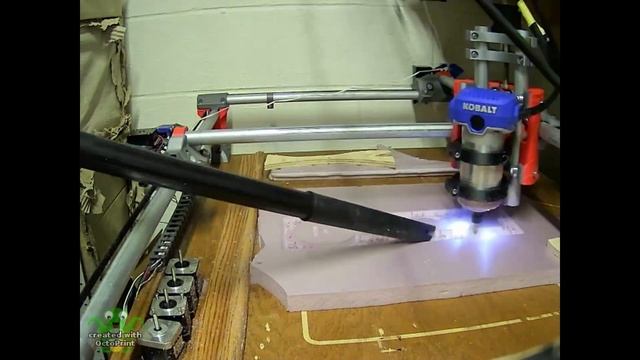 Kobalt old logo carve with Kobalt Trim Router смотреть онлайн