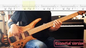 Sledgehammer - Peter Gabriel | Simplified bass line with tabs #17