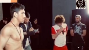 АЗИЗХАН ЧОРШАНБИЕВ СЛОВА ПЕРЕД БОЕМ С АМИРХАНОМ ОЕВЫМ