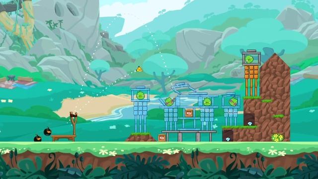 Angry Birds Refresh - gameplay смотреть онлайн