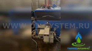 Работает котел на отработанном масле Ecoheat M 150