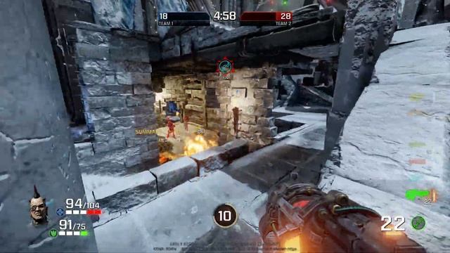 Quake Champions - Burial Chamber - Anarki TDM #1