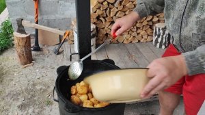 Казан кебаб с индейкой в казане !