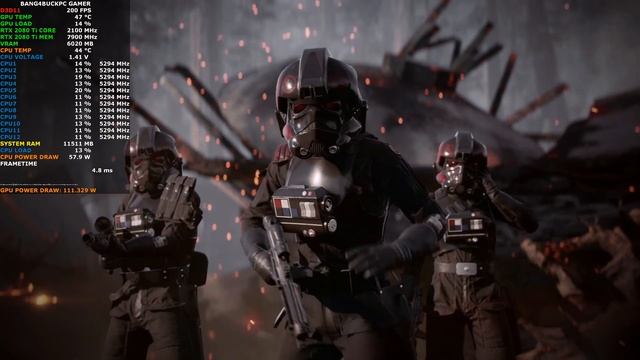 STAR WARS Battlefront II Ultra Settings 4K Campaign | RTX 2080 Ti | i7 8700K 5.3GHz смотреть онлайн