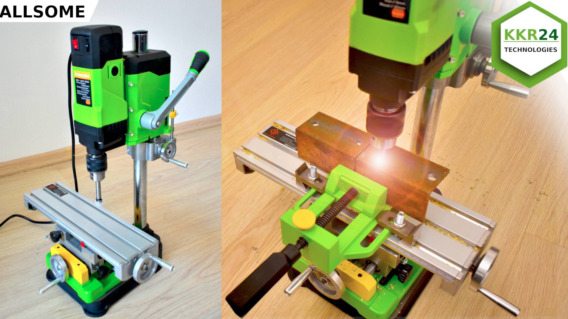 Сверлильный станок НОВИНКА!!! BG-5167 ALLSOME процесс обновления похоже начался смотреть онлайн