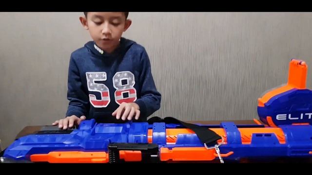 NERF TITAN CS-50 REVIEW | KEBESARAN BOSQUEEE смотреть онлайн