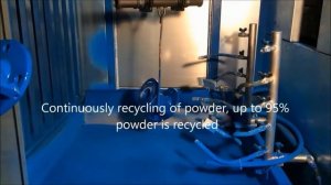 Автоматическая линия нанесения полимерных покрытий в кипящем слое