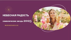 НЕБЕСНАЯ РАДОСТЬ 2025 乙巳 / ЦИ МЕНЬ ДУН ЦЗЯ / СИМВОЛИЧЕСКИЕ ЗВЕЗДЫ