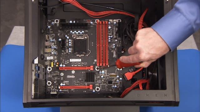 Removing and Replacing the Motherboard  HP Omen X Gaming PC  HP Support