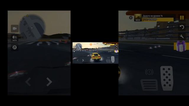 играем в Extreme car driving simulator и прошёл с первой попытки два уровня на одном пальце!!!