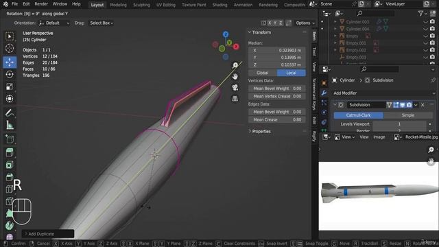 8. Modeling the F15 Jet Missiles