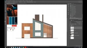 Оформление фасада  Photoshop