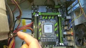 Снятие радиатора центрального процессора Cool Angel