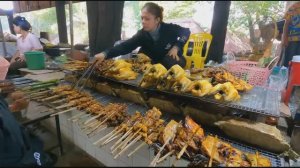 Камбоджа. Уличная еда  Часть1