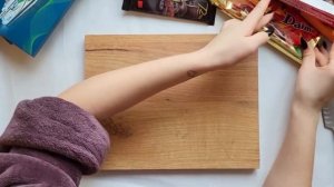 Chocolate Roshen - production Ukraine and chocolate Marabou - made in Sweden. ASMR unboxing