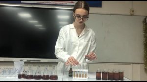 Эксперимент для проекта на Февральскую естественнонаучную смену Сириус.