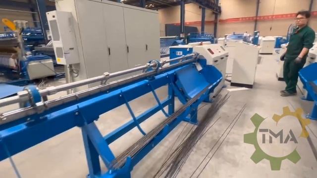 Автоматическая линия для сварки 3D панелей смотреть онлайн