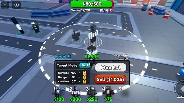 Первый раз играю в защита башни скибиди смотреть онлайн