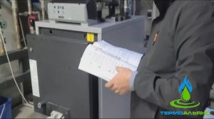 Монтаж и запуск котла на отработанном масле Ecoheat 340 S