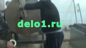 Линия для производства стеклоизола в Ереване.