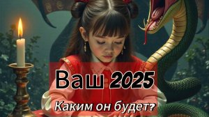 Ваш 2025 год! Основные события и энергия года. Онлайн расклад Таро