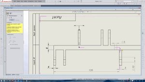 Solidworks ломаный разрез