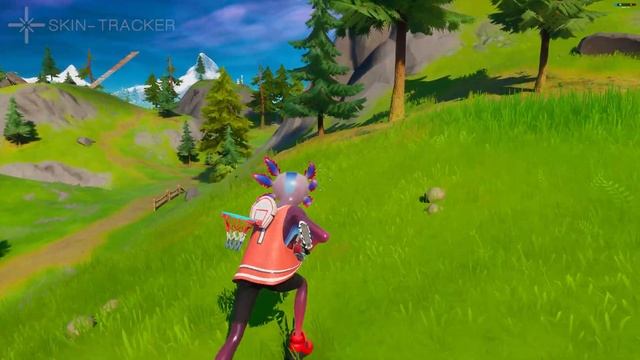 NEW "Axo" Fortnite Skin Gameplay (with "Neon Backboard" Back Bling) смотреть онлайн