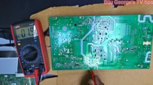 Skyworth LED TV 58G2 no picture sound ok,L6R023. backlight driverPCB repairing video