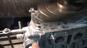 Toyota Alphard 2.4 ДВС 2az fe замена прокладки гбц