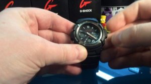 Обзор и настройка Casio G shock AWG-M100 [5230]