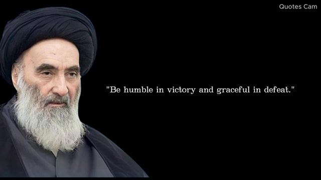 25 Quotes Of Ayatullah  Ali Sistani | Ali Al-Sistani Is A Prominent Shia Islamic Scholar.