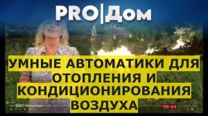 Умные автоматики для отопления и кондиционирования воздуха