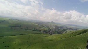 Юца, полет в динамическом потоке.