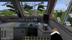 Работаю машинистом электропоезда ЭД4мк в майнкрафте | Наконец-то с помощником!