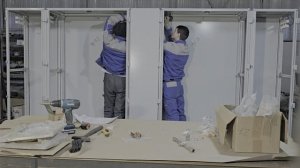 Сборка шин в шкафах ПРОВЕНТО