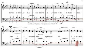 МИЛОСТЬ МИРА, арх. Ионафан Елецких, пер.А.Алексеевой, из Чернобыльской Литургии - Басовая партия