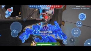 Eclipse with EM Rifle 12 - Minigun 12 - Helix Rack 12 - Mech Arena