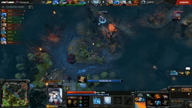 Team Liquid vs Yellow Submarine - Starladder Europa - Jogo 2 - @Skeattt
